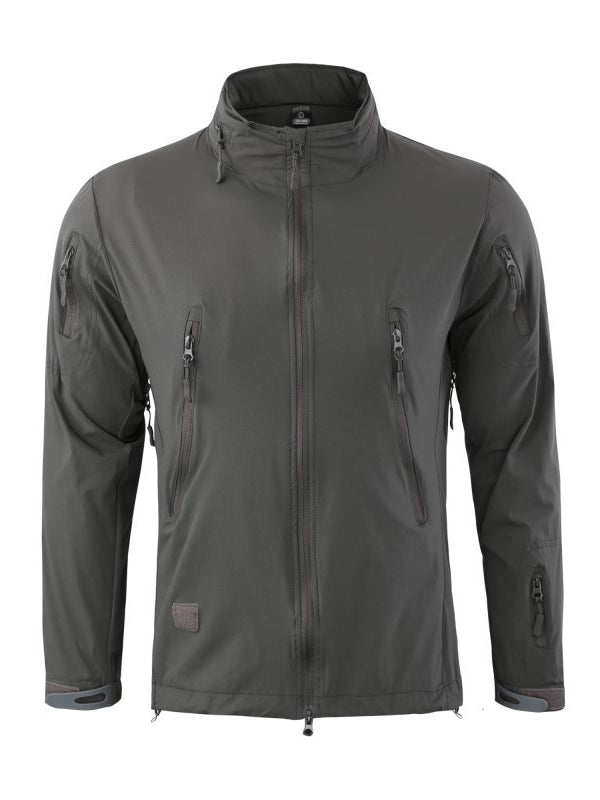 Winter Velvet Plus Thick Warm PU Motor Washed Leather Jacket