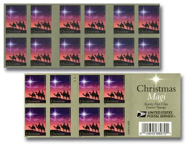 Christmas Magi Forever Stamps