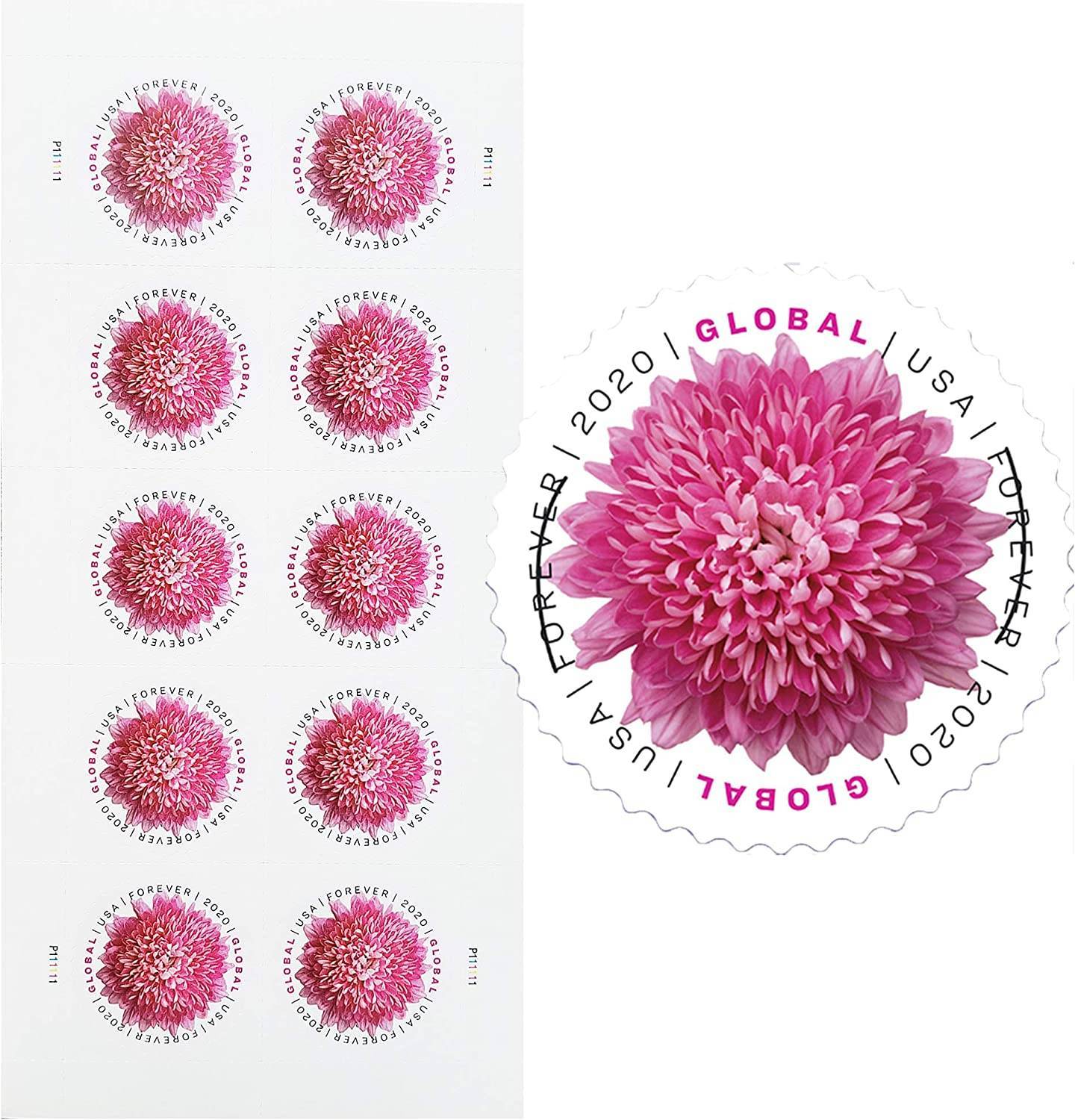 Global: Chrysanthemum Forever Stamps