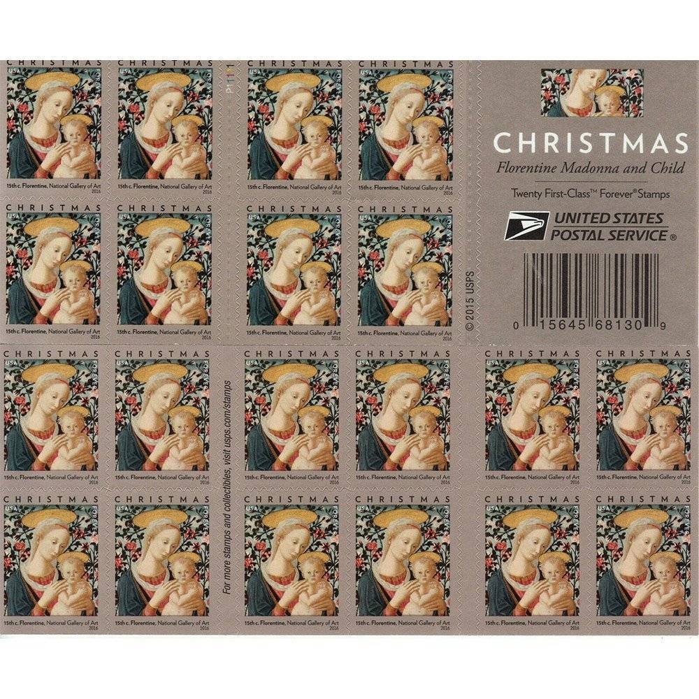 Florentine Madonna And Child Forever Stamps