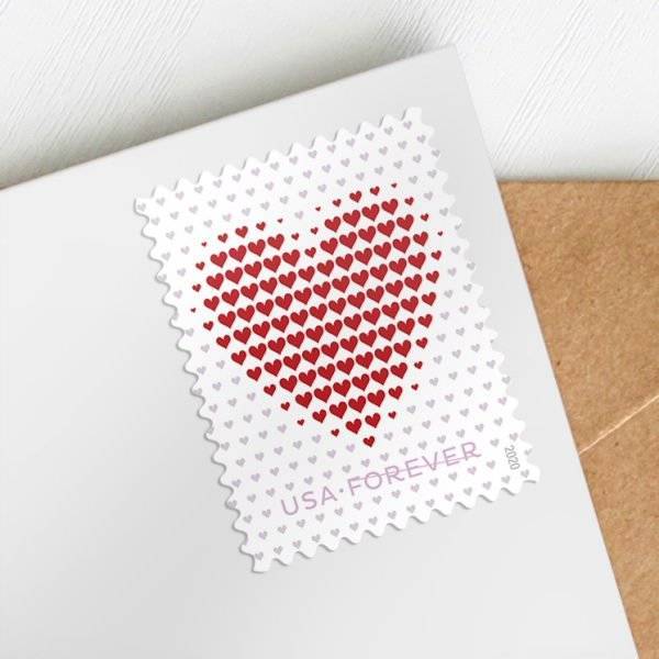 Made of Hearts Forever Stamps