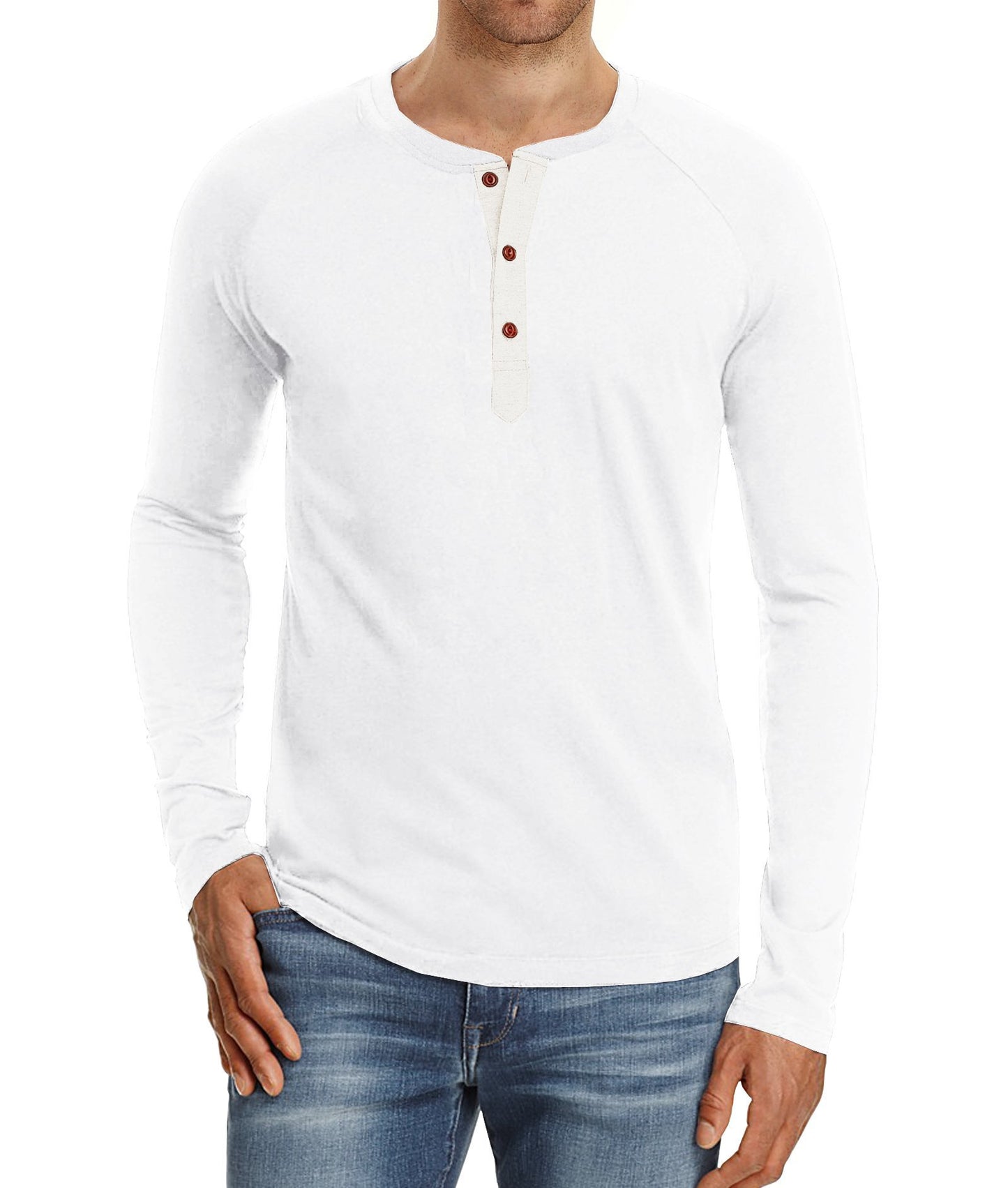 2021 new autumn and winter men's long-sleeved shirts pullovers men's bottoming shirts men's clothes