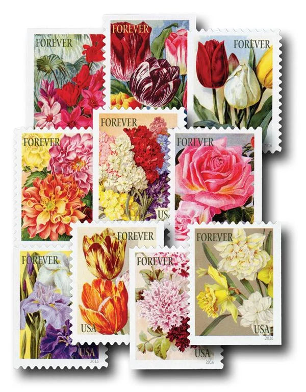 Botanical Art Forever Stamps