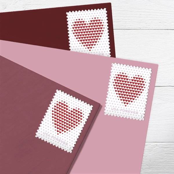 Made of Hearts Forever Stamps