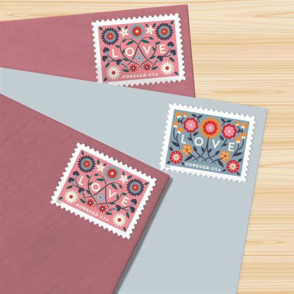 Love 2022 Forever Stamps