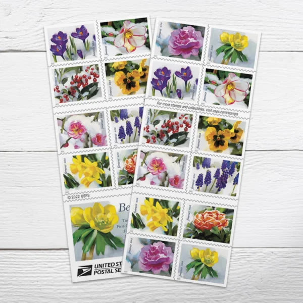 Snowy Beauty Forever Stamps