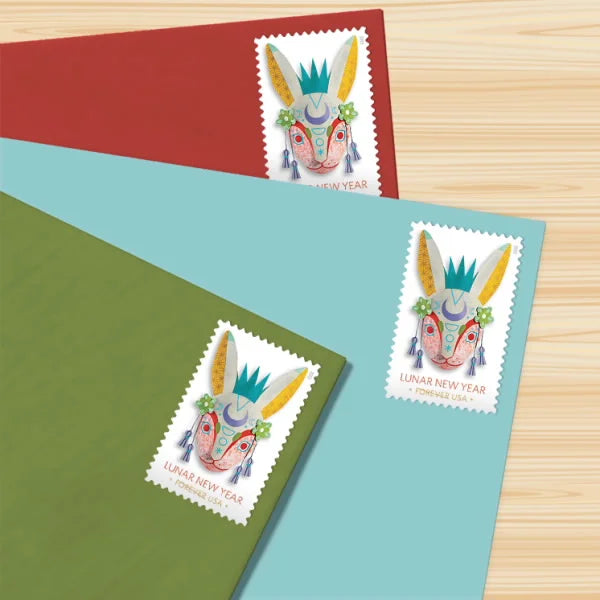 Lunar New Year: Year of the Rabbit Forever Stamps