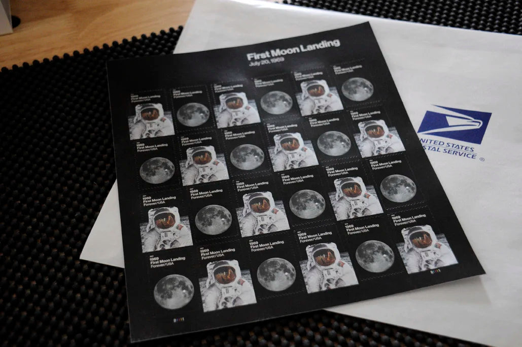 First Moon Landing Forever Forever Stamps