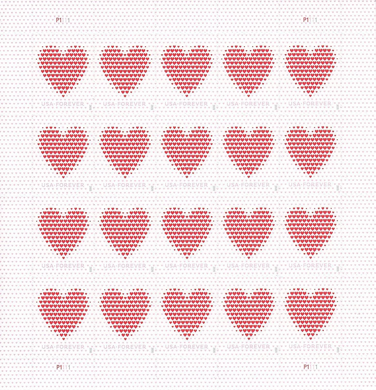 Made of Hearts Forever Stamps