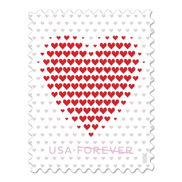 Made of Hearts Forever Stamps