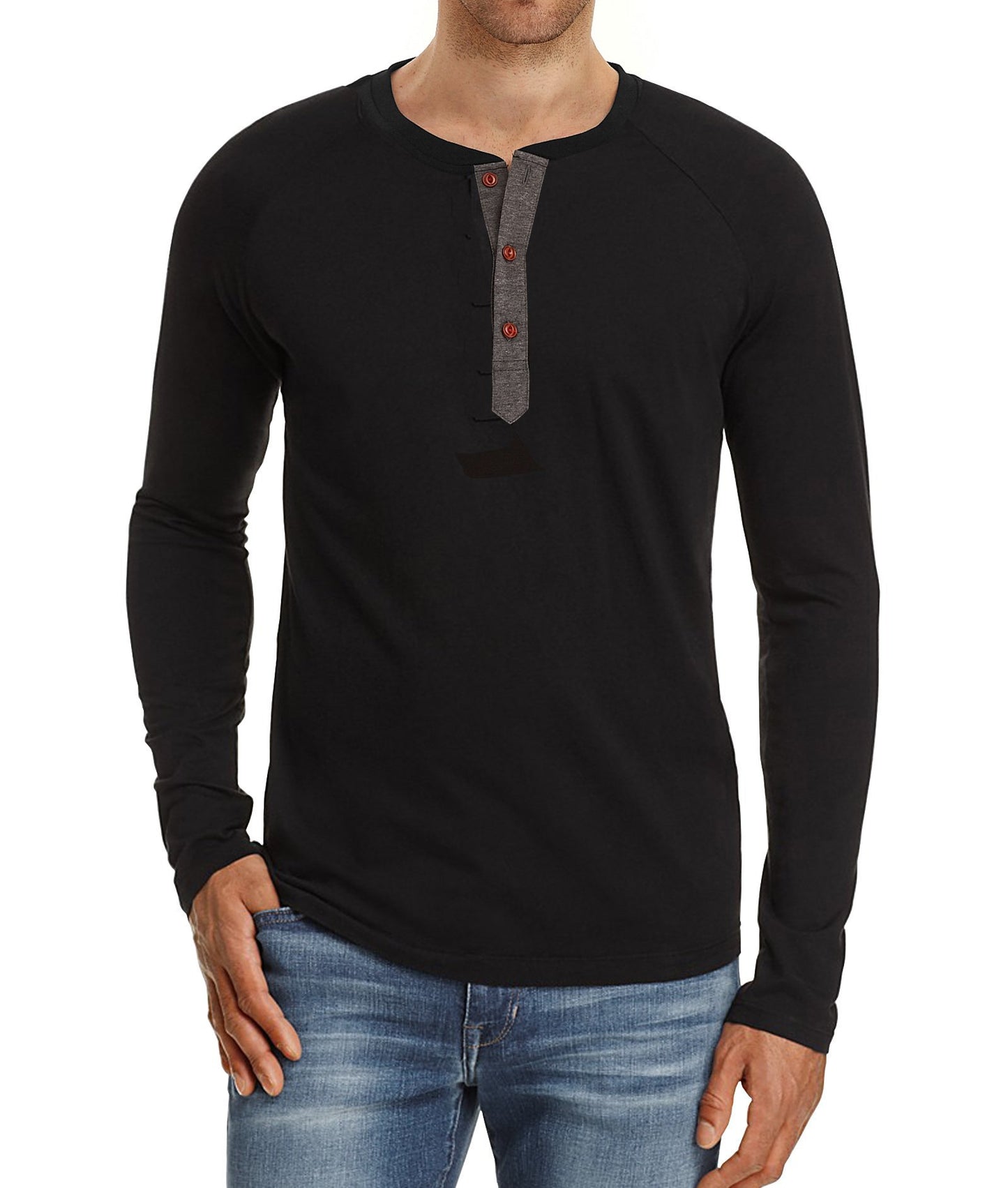 2021 new autumn and winter men's long-sleeved shirts pullovers men's bottoming shirts men's clothes