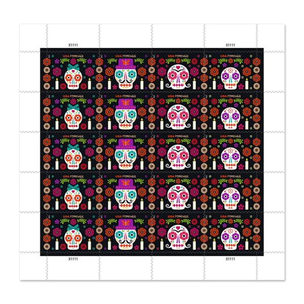 Day of the Dead Forever Stamps