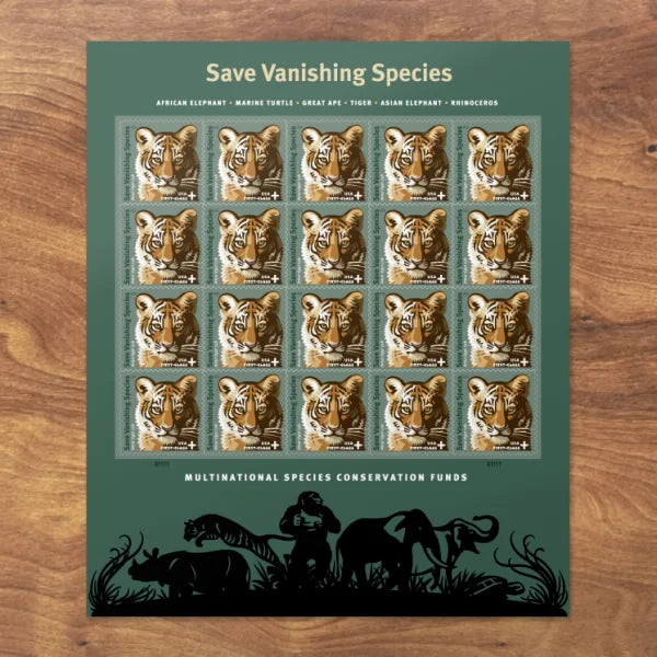 Save Vanishing Species Forever Stamps 85??