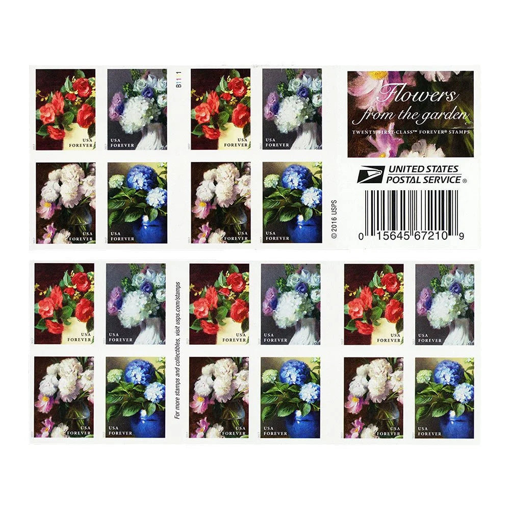 Flowers from the Garden Forever Stamps