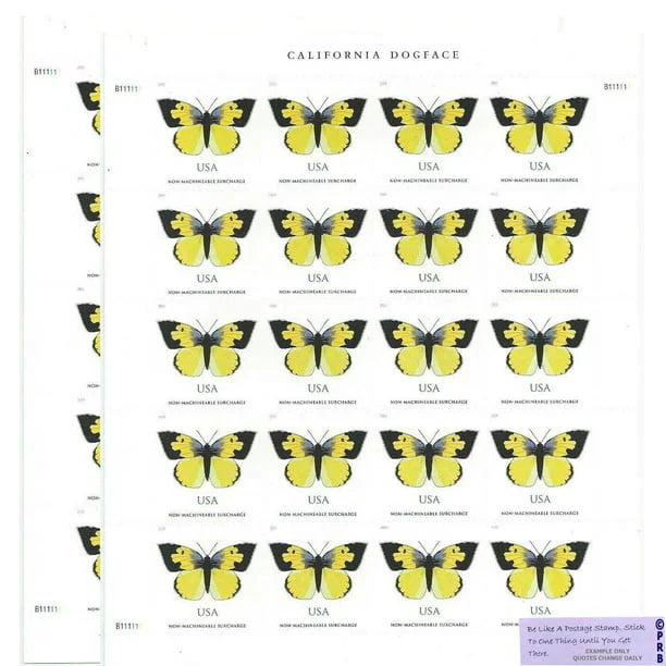 $1.12 California Dogface Butterfly