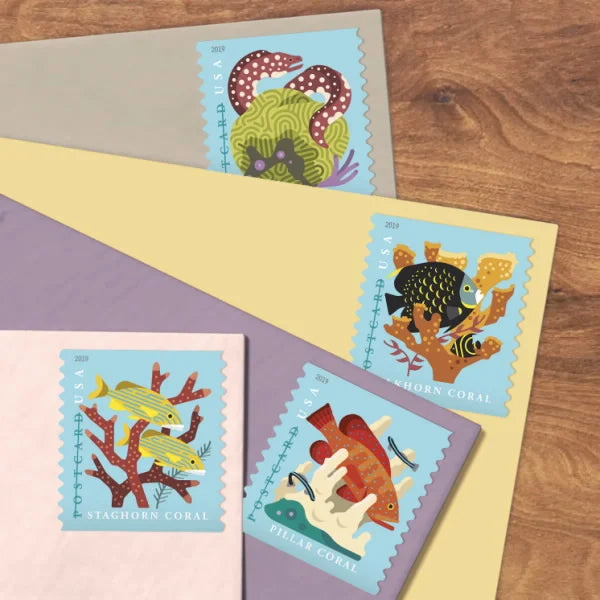 Coral Reefs Postcard Forever Stamps