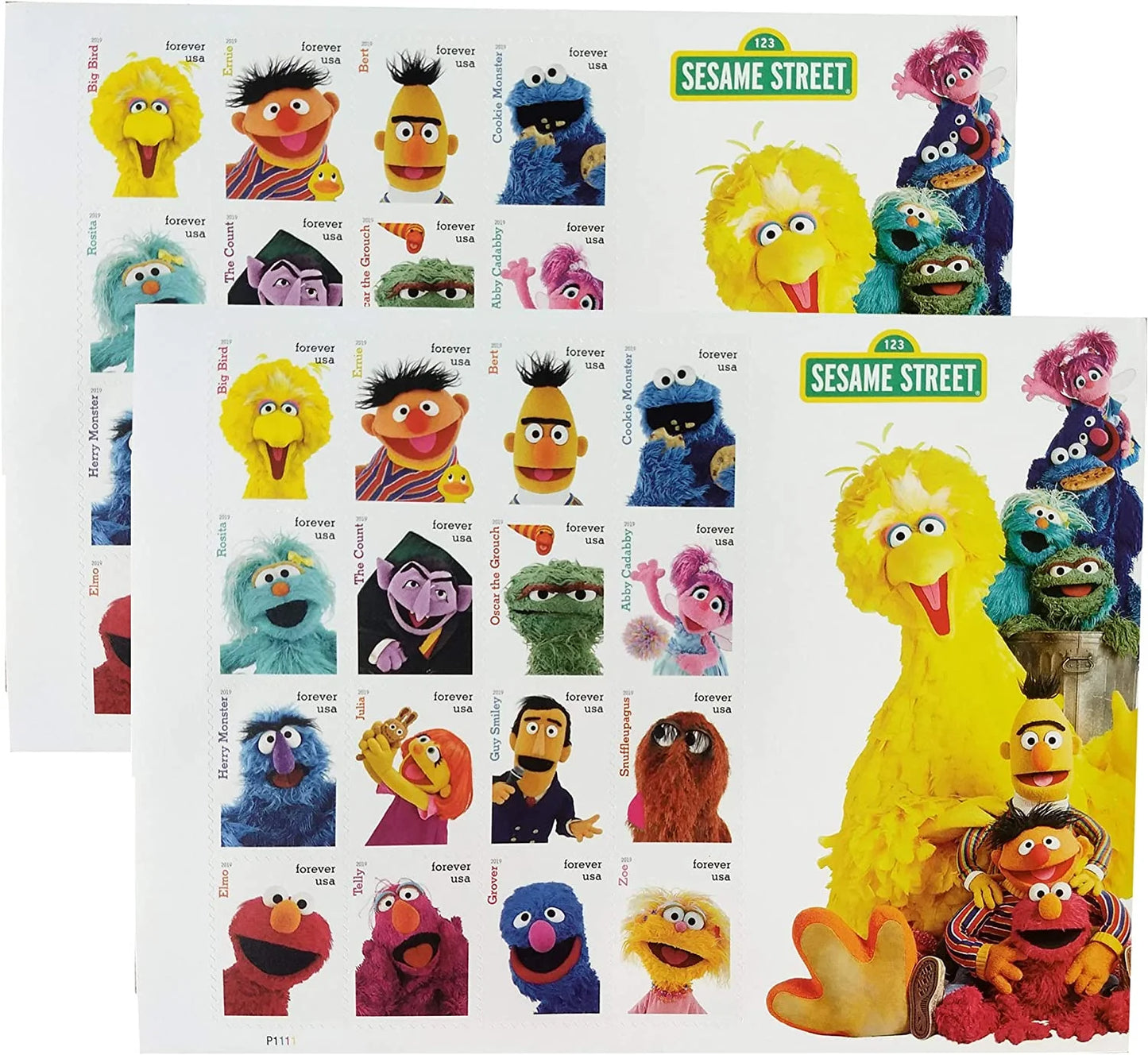 Sesame Street Forever Stamps
