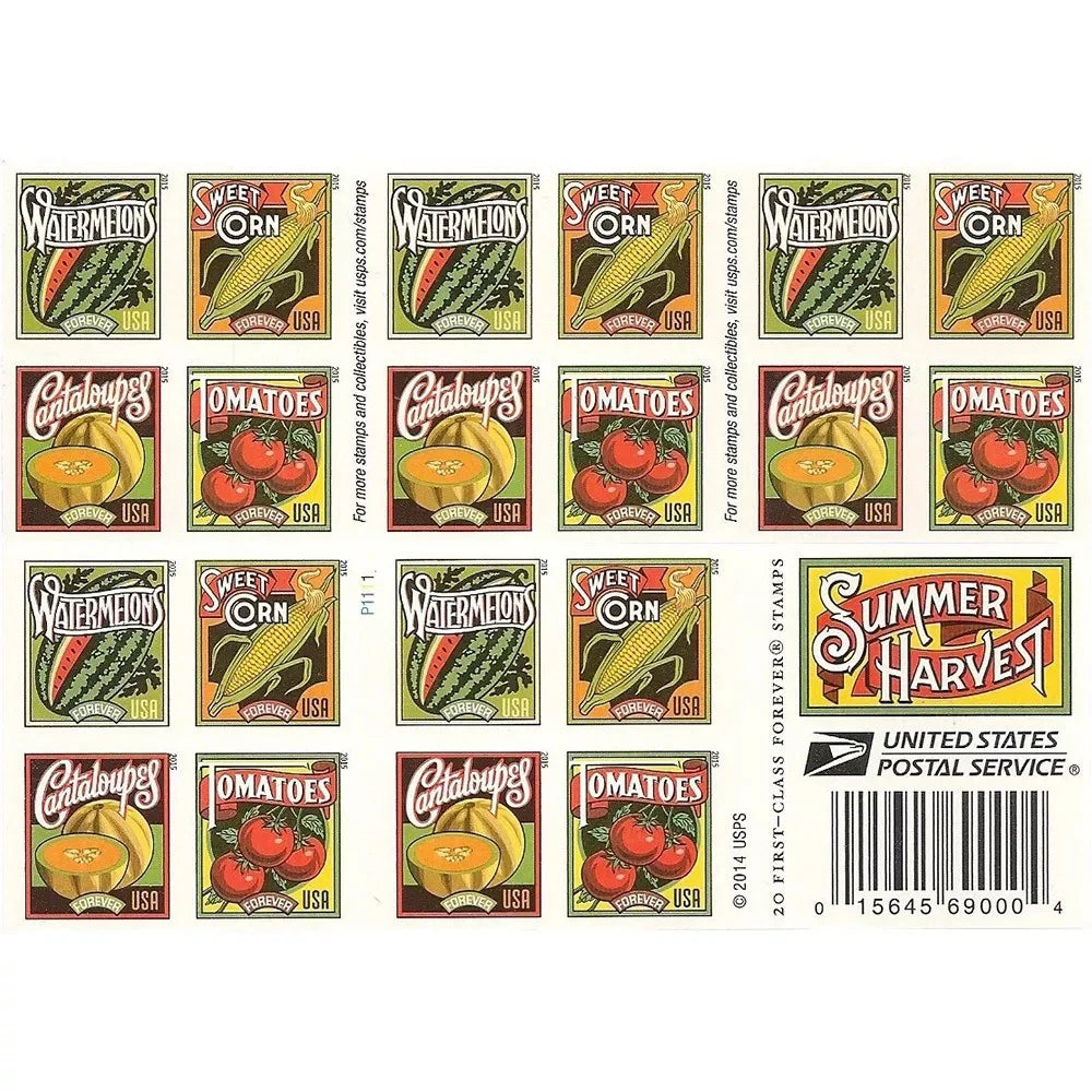 Summer Harvest Forever Stamps