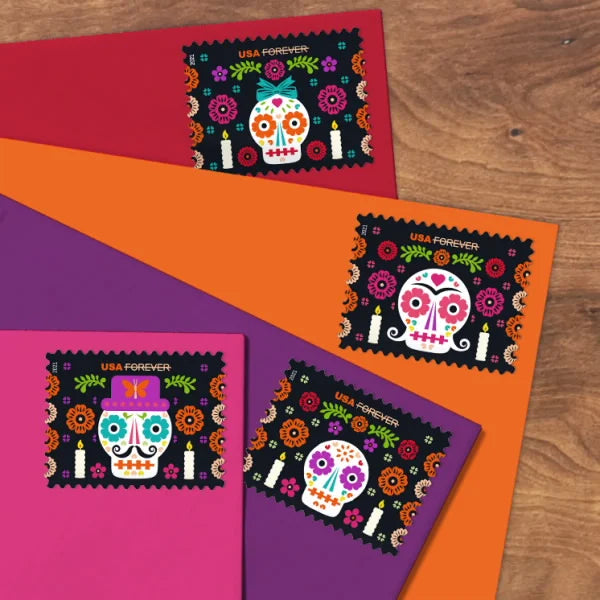 Day of the Dead Forever Stamps