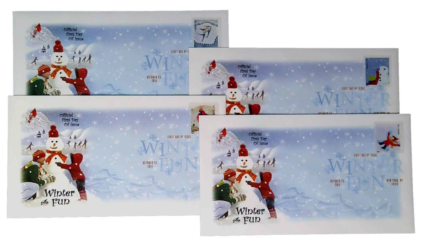 2014 Winter Fun Forever Stamps