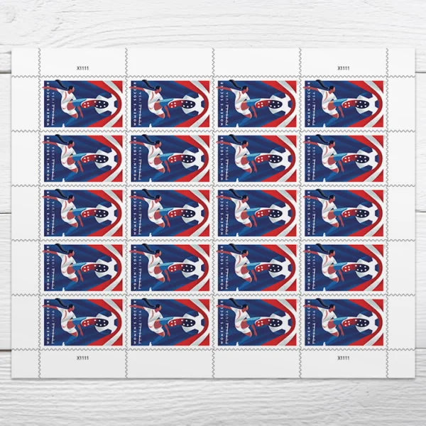 Women s Soccer Forever Stamps