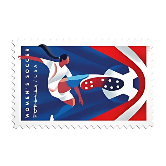 Women s Soccer Forever Stamps