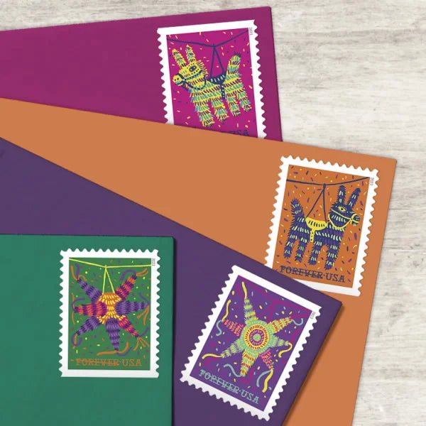Pi?atas! Forever Stamps