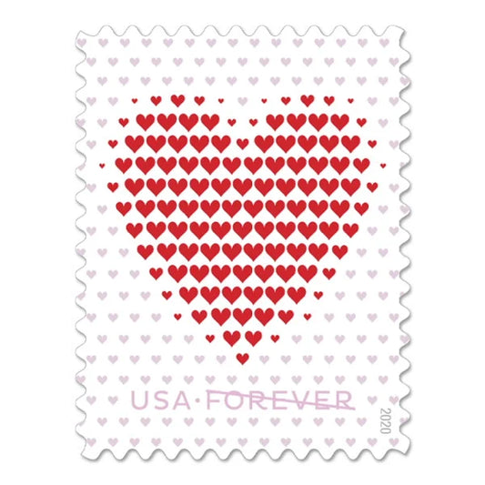 Made of Hearts Forever Stamps