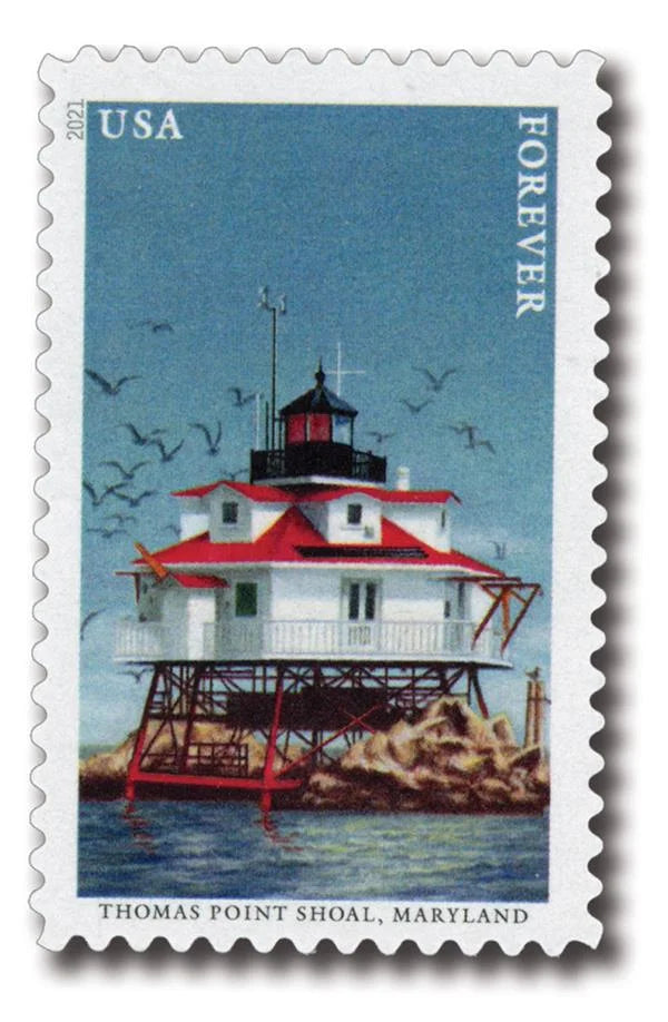 Mid Atlantic Lighthouses Forever Stamps