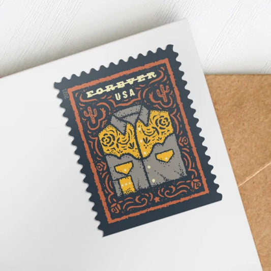 Western Wear Forever Stamps
